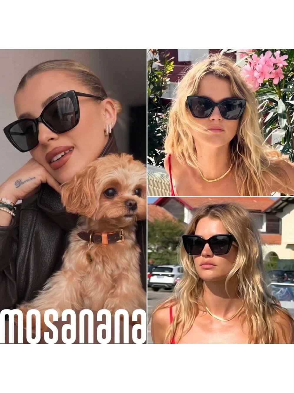 Oversized Cat Eye Sunglasses for Women | Trendy UV Protection Fashion Eyewear